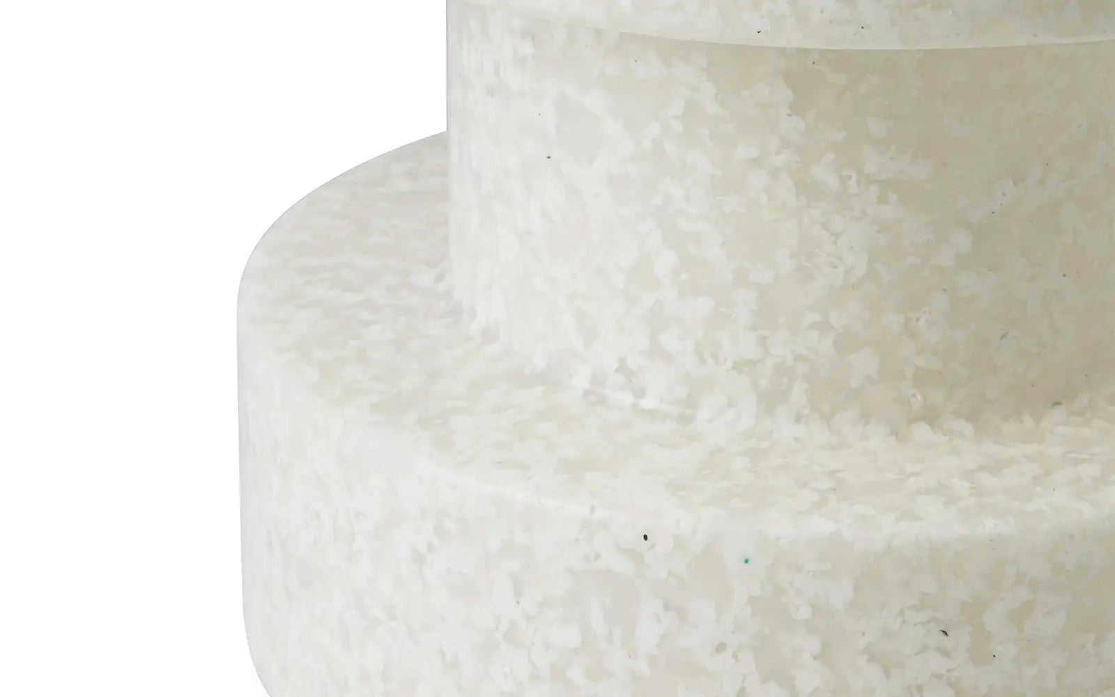 Bit Stool Stack White / White
