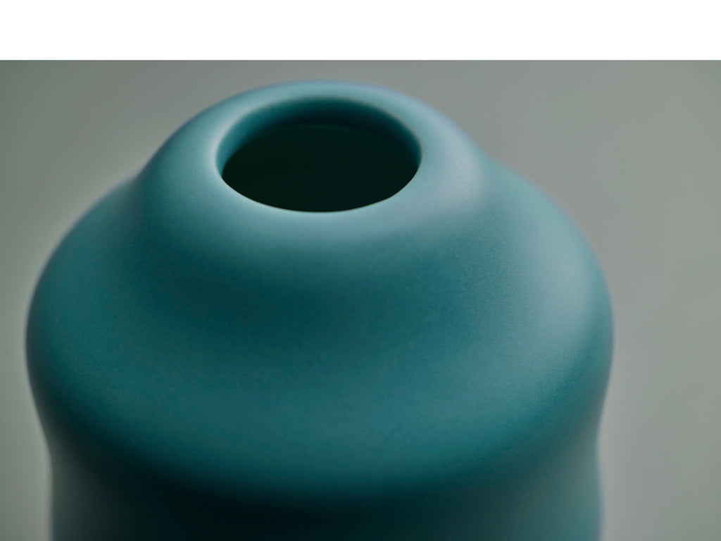Gense Dorotea Vase 3.5" x 3.9"  Sea green