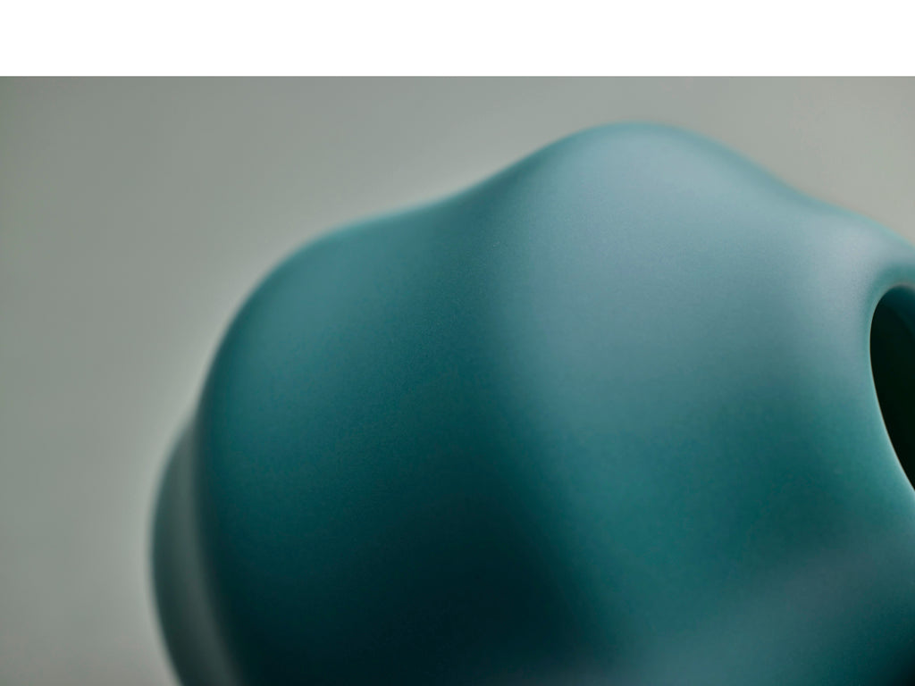 Gense Dorotea Vase 3.5" x 3.9"  Sea green