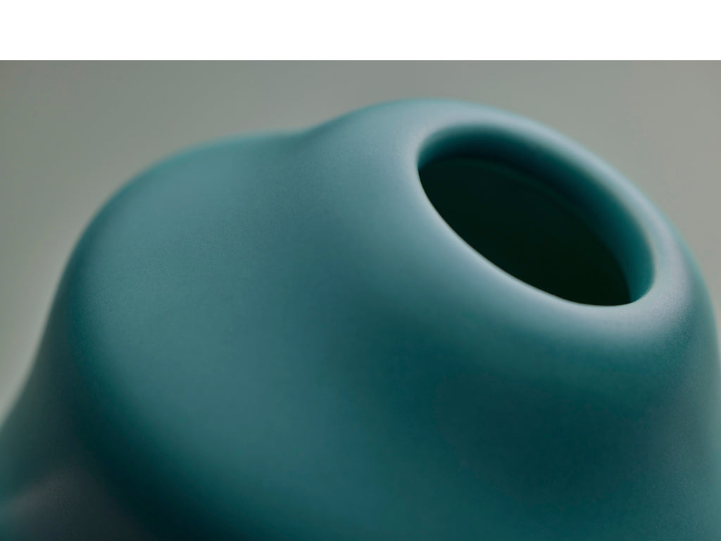 Gense Dorotea Vase 3.5" x 3.9"  Sea green