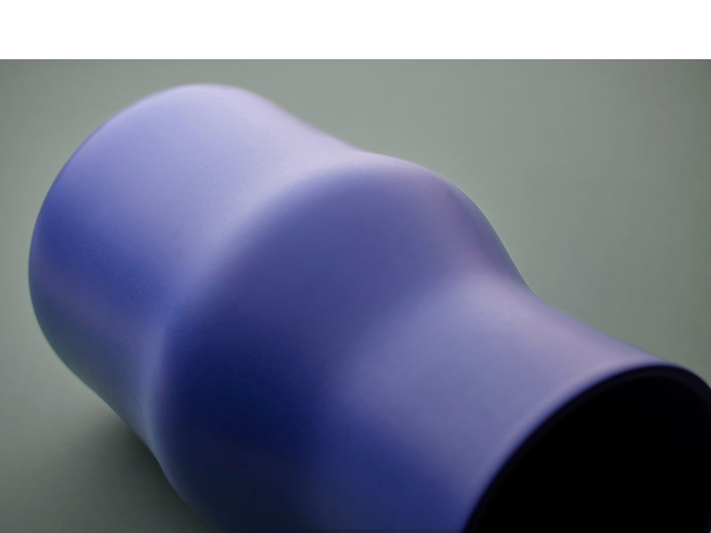 Gense Dorotea Vase 6.7" x 11" Iris  blue