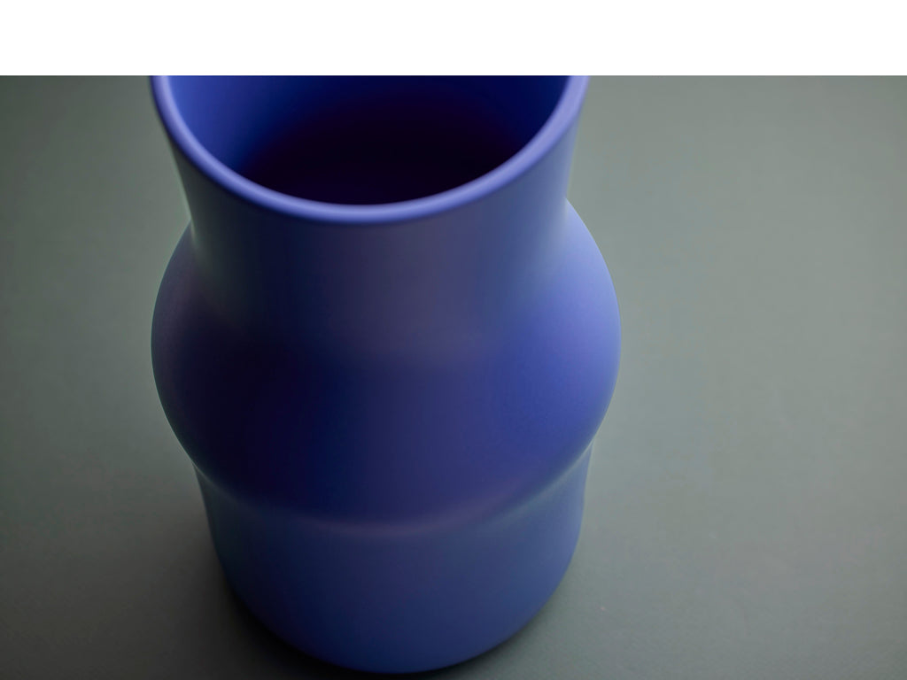 Gense Dorotea Vase 6.7" x 11" Iris  blue
