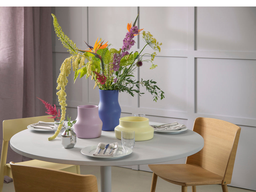 Gense Dorotea Vase 6.7" x 11" Iris  blue