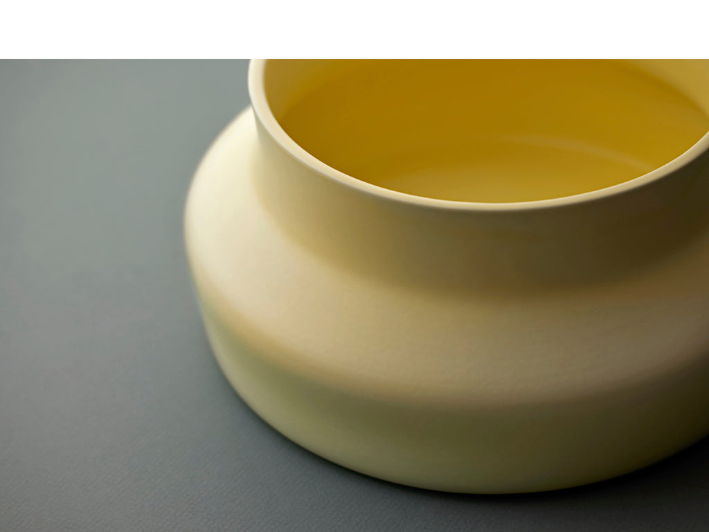Gense Dorotea Vase 4.7" x 9.8" Mellow yellow