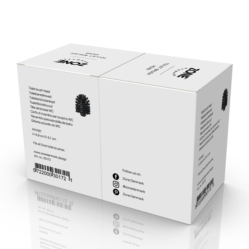 ZONE UME/NOVA/TIME Toilet Brush Head Replacement