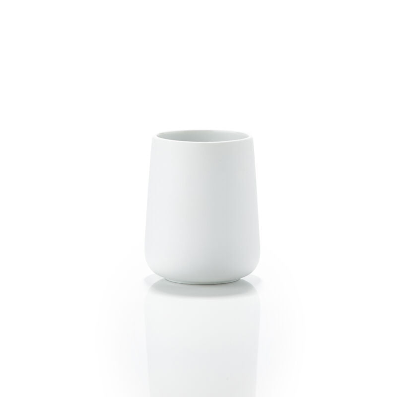 ZONE NOVA Toothbrush Mug White 4x3"