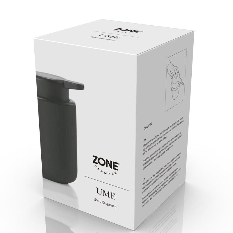 ZONE UME Soap Dispenser Black 8oz