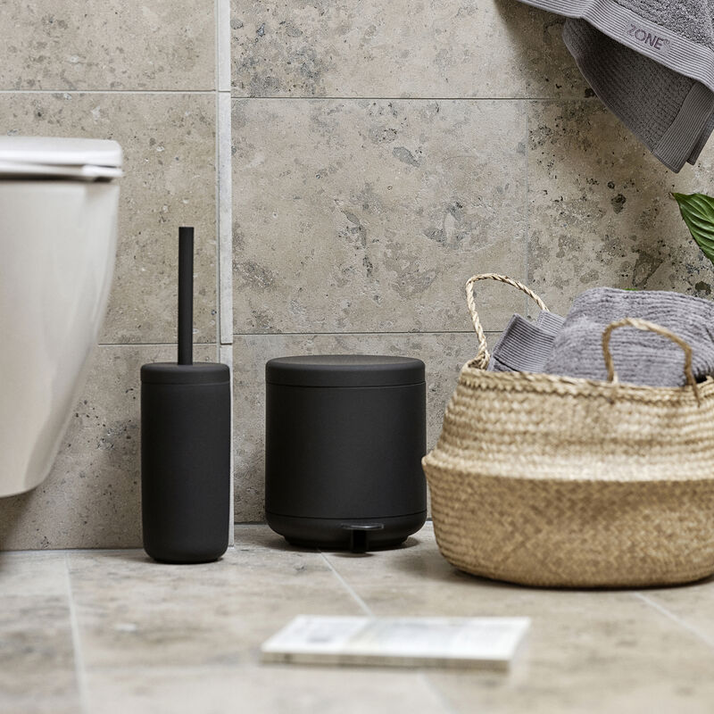 ZONE UME Toilet brush Black 4x15"
