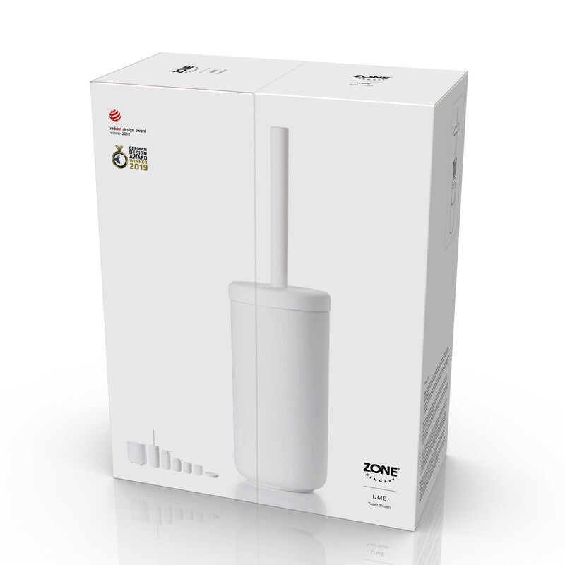ZONE UME Toilet brush White 4x15"
