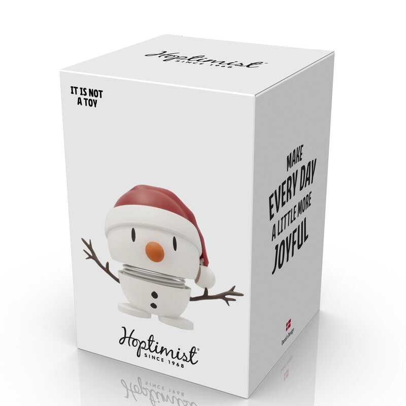Small Santa Snowman Soft White