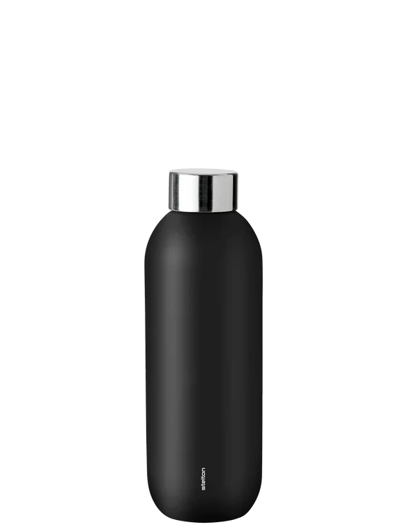 Keep Cool vacuum insulated bottle 0.6 l.- Black