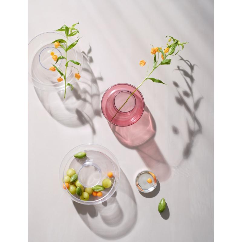 Cado vase H24 cm plum