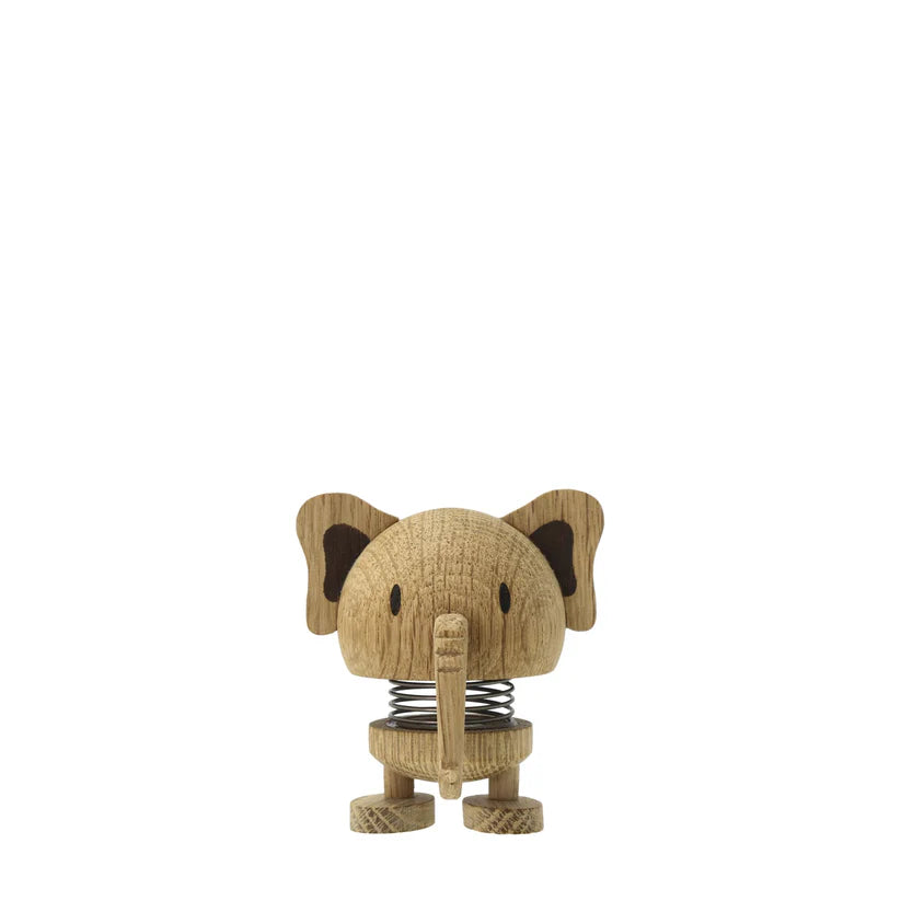 Hoptimist Small ANIMAL Elephant Wood Oak