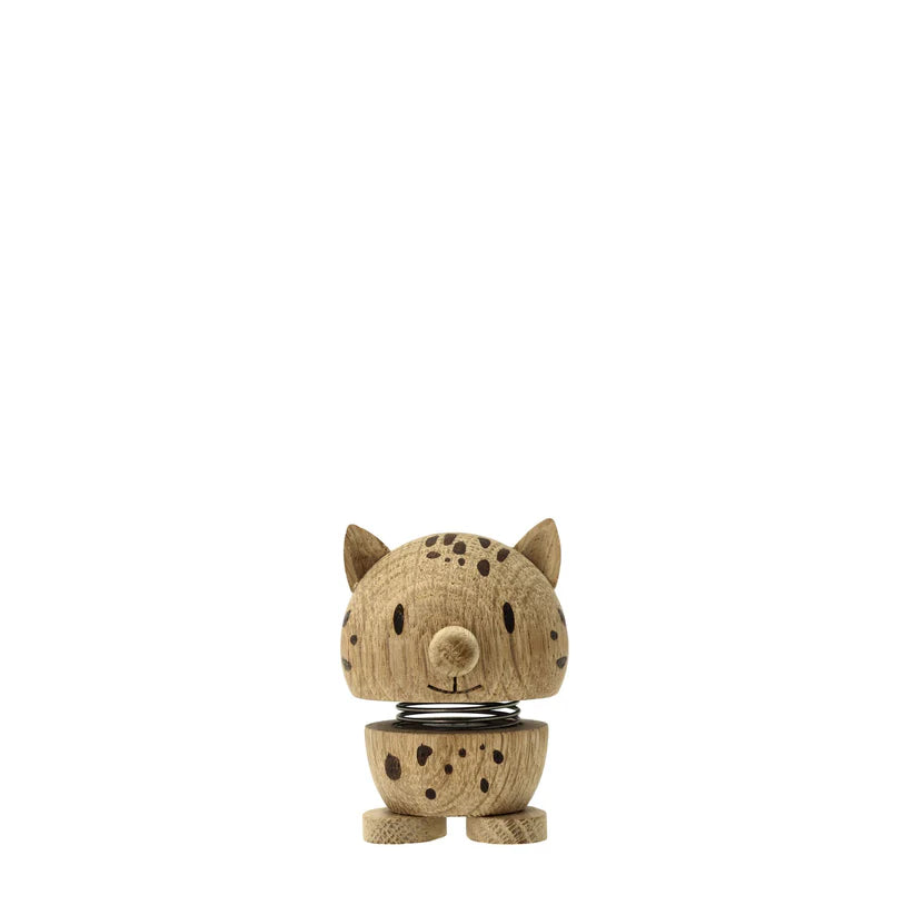Hoptimist Small ANIMAL Leopard Wood Oak