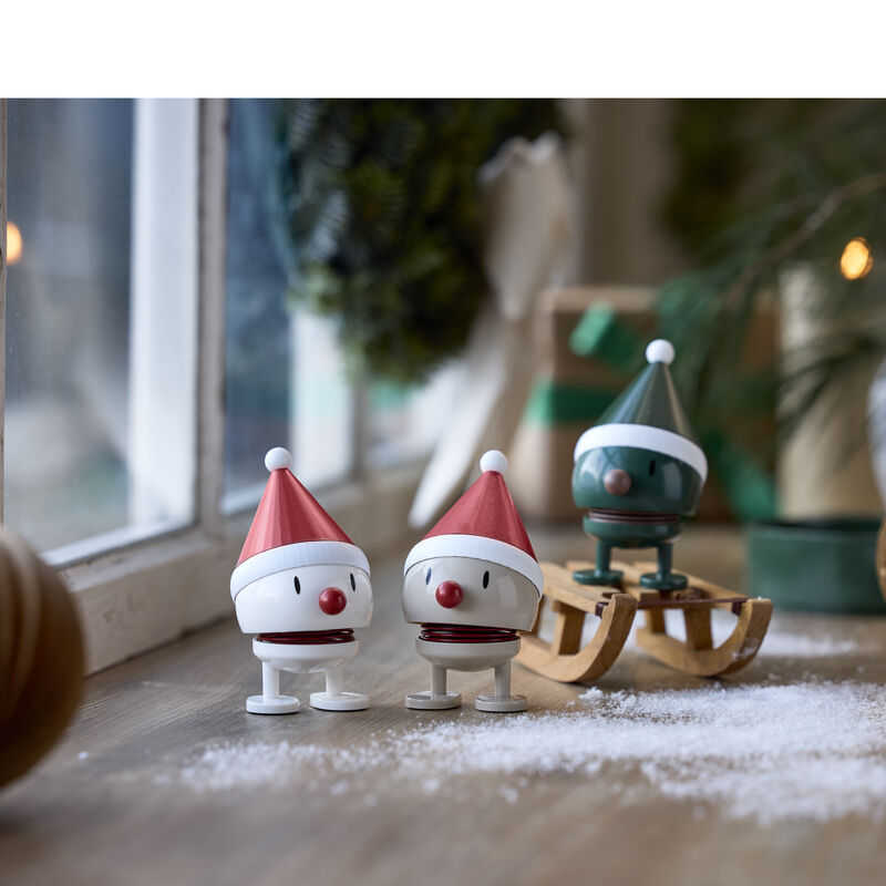Holiday Elf Bumble Small White