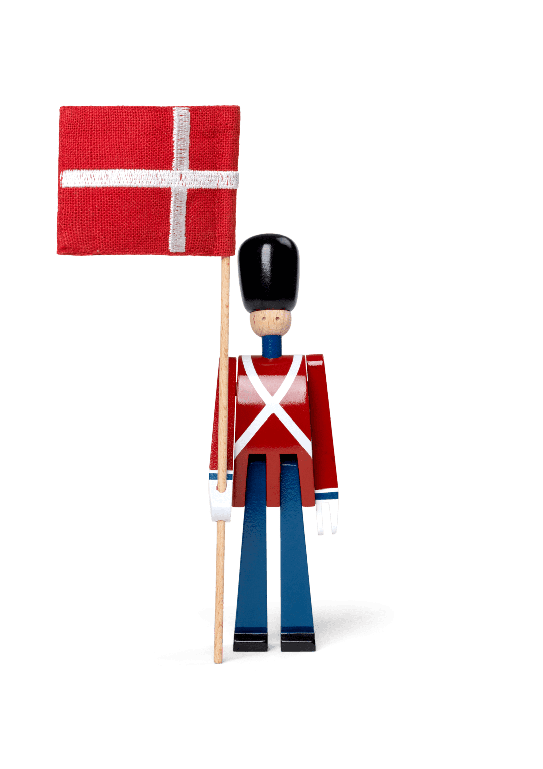 Kay Bojesen wooden Figure Guardsman Standard bearer Mini