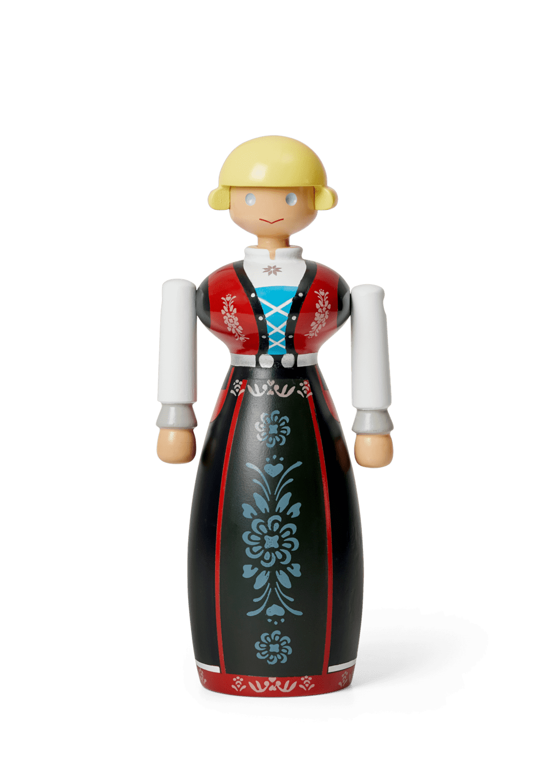 Kay Bojesen wooden Figure Norwegian Bunad Woman