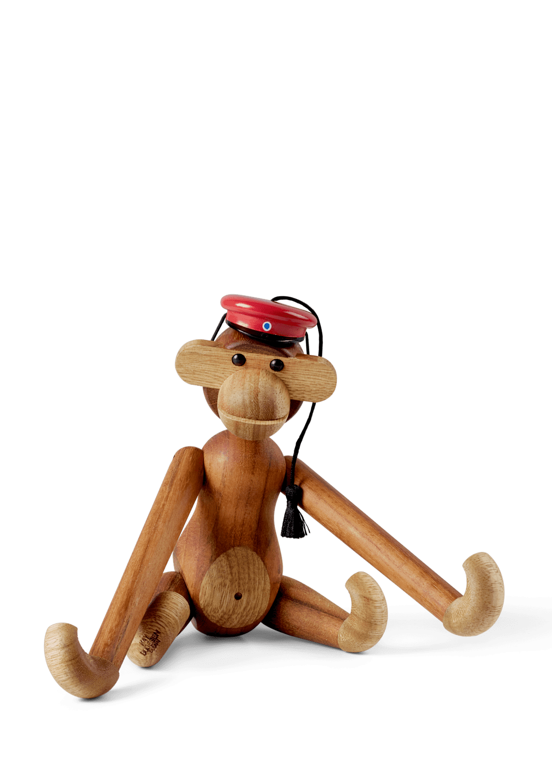 Kay Bojesen wooden Figure Hat Small monkey Russelue