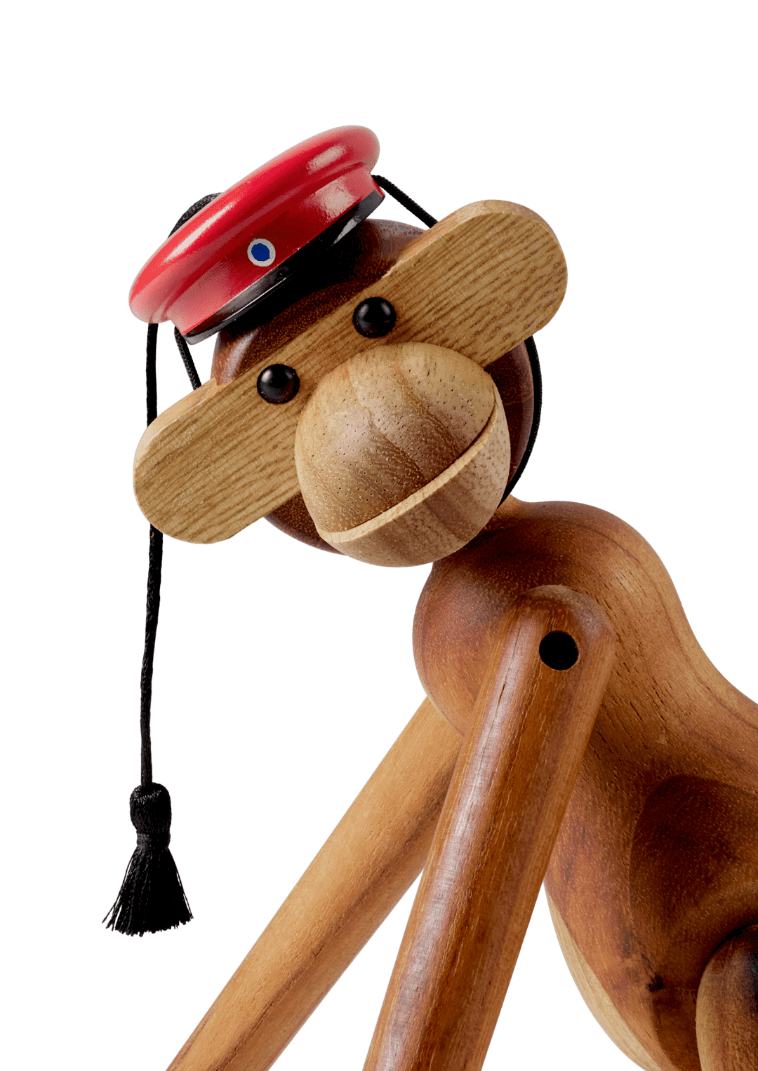 Kay Bojesen wooden Figure Hat Small monkey Russelue