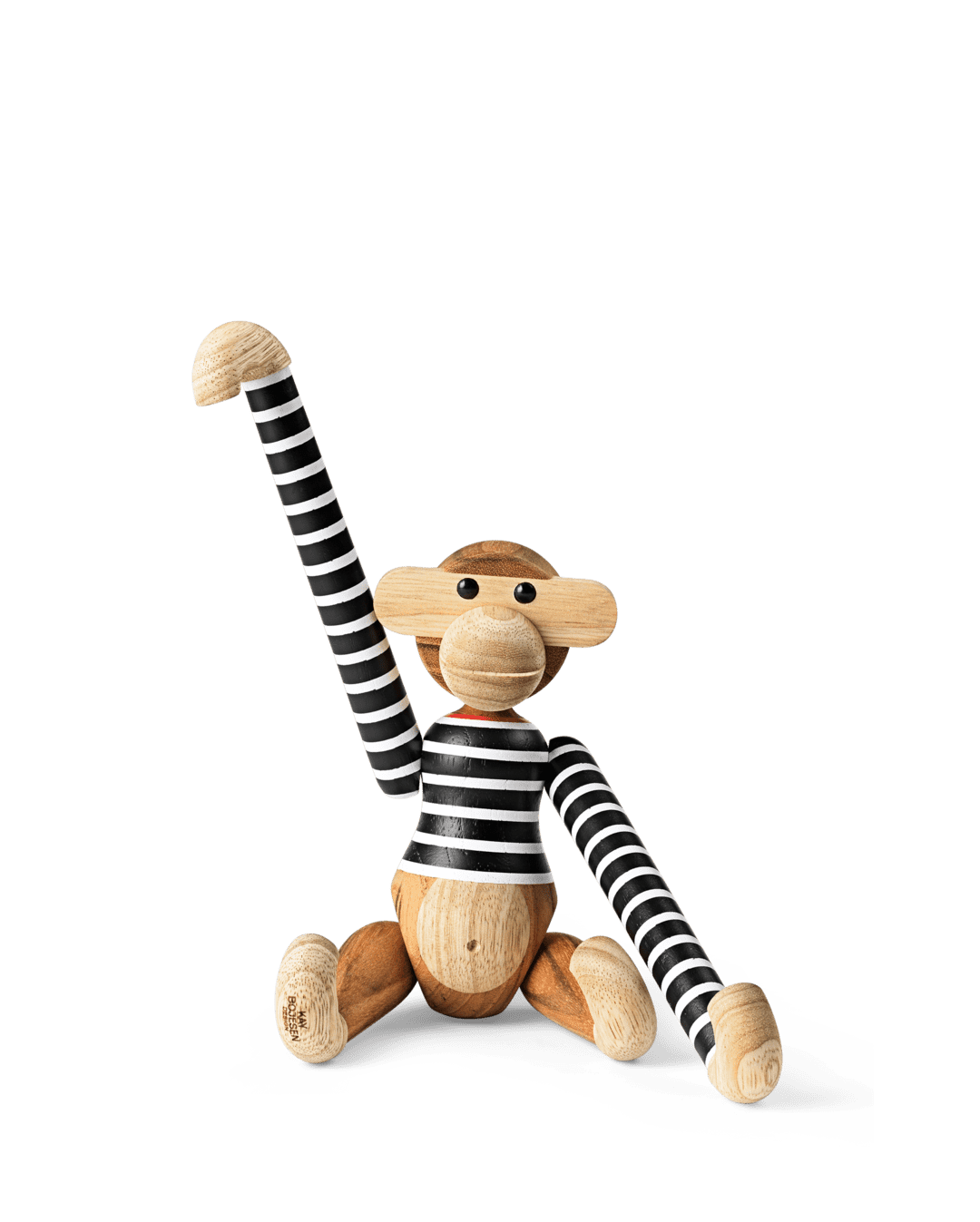 Kay Bojesen Monkey Small X MADS NØRGAARD -Black / white