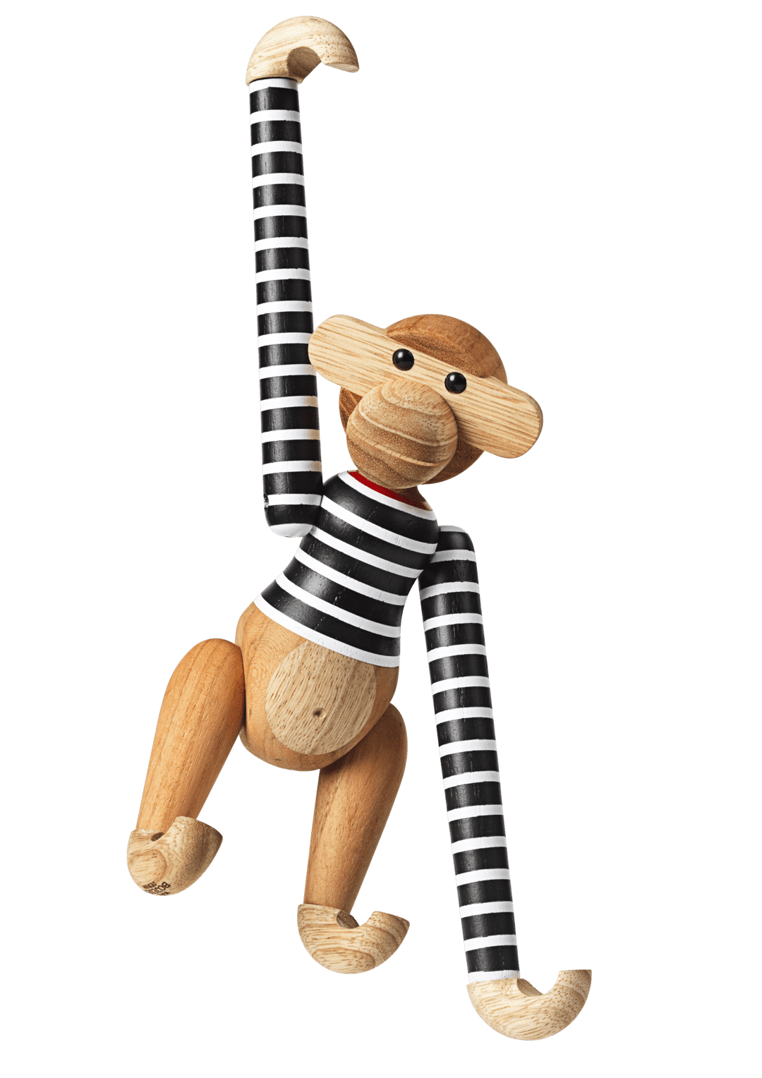 Kay Bojesen Monkey Small X MADS NØRGAARD Black / white — Studio Pazo