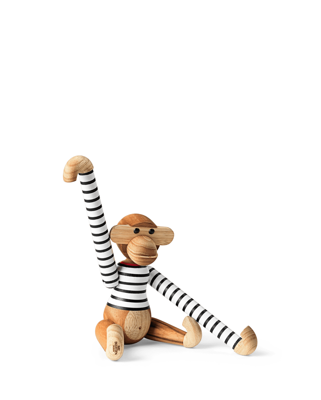 Kay Bojesen Monkey Small X MADS NØRGAARD -White / black