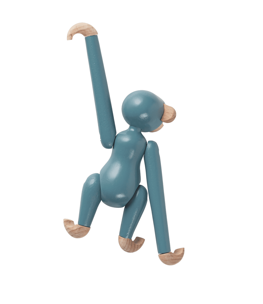 Kay Bojesen Monkey Mini Vintage Blue H: 9.5cm / 3.7"
