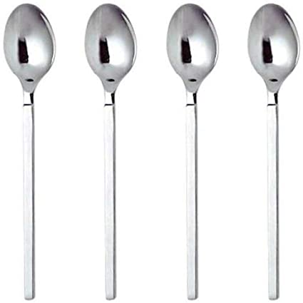 4180/9S4 Dry Set of four mocha coffee spoons