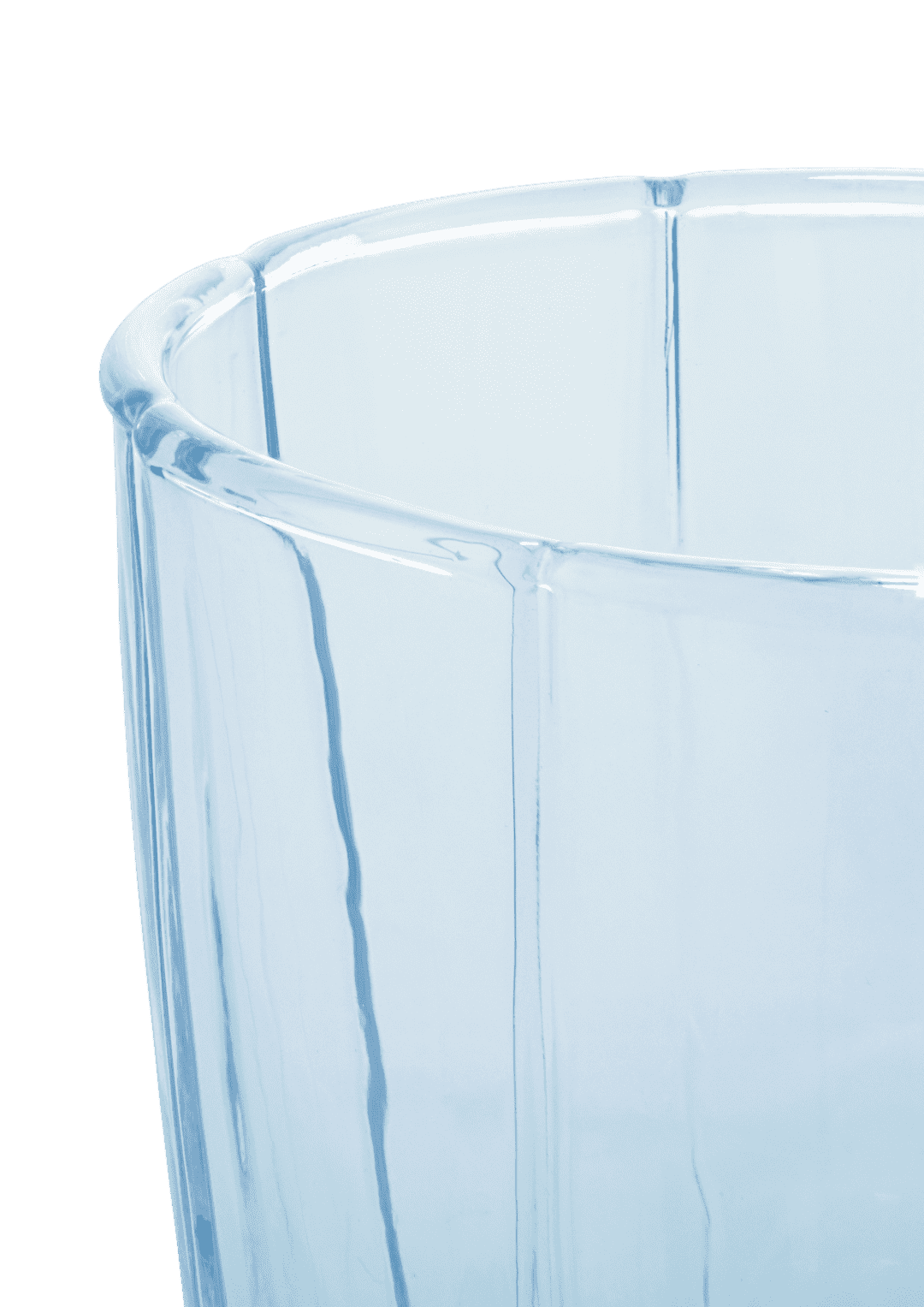 Lily drinking glass 32 cl 2-pack - Blue iris Denmark