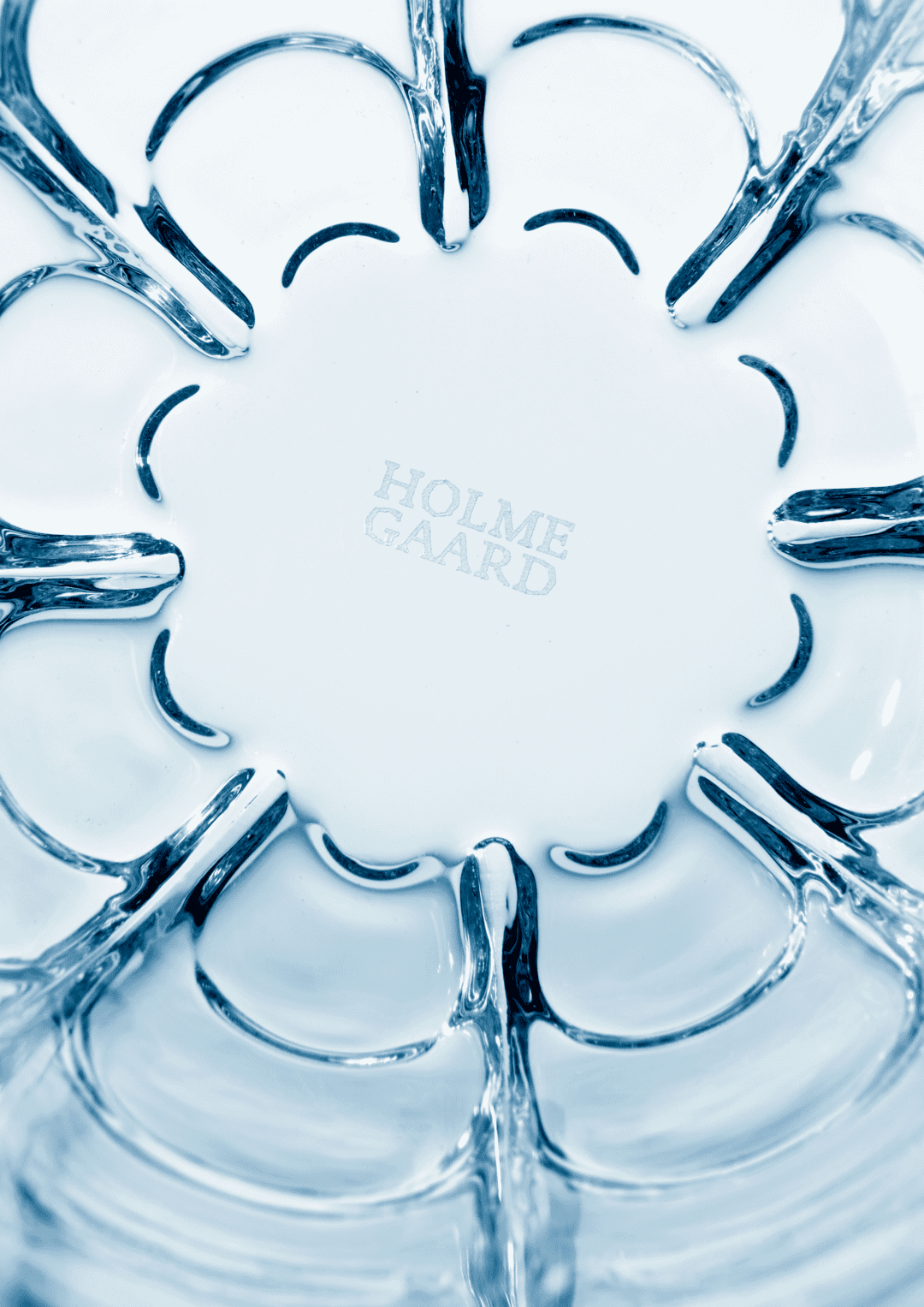 Lily drinking glass 32 cl 2-pack - Blue iris Denmark