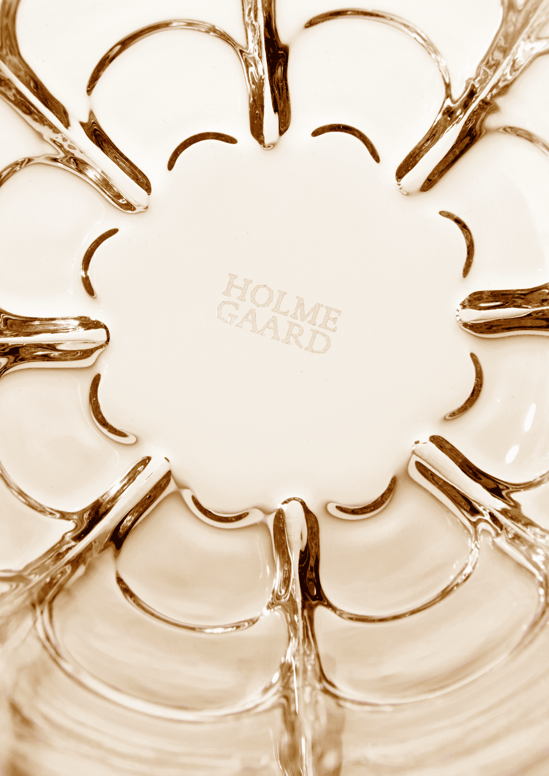 Lily drinking glass 32 cl 2-pack - Toffee rose *