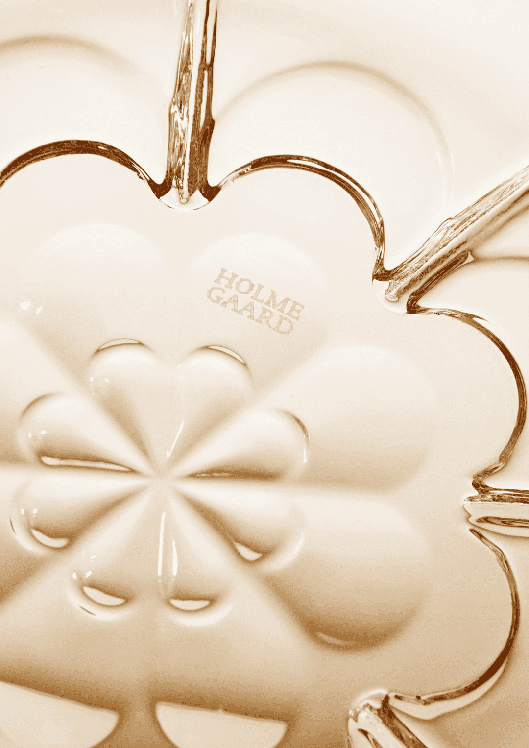 Lily Bowl Ø23 cm Brown Toffee rose *