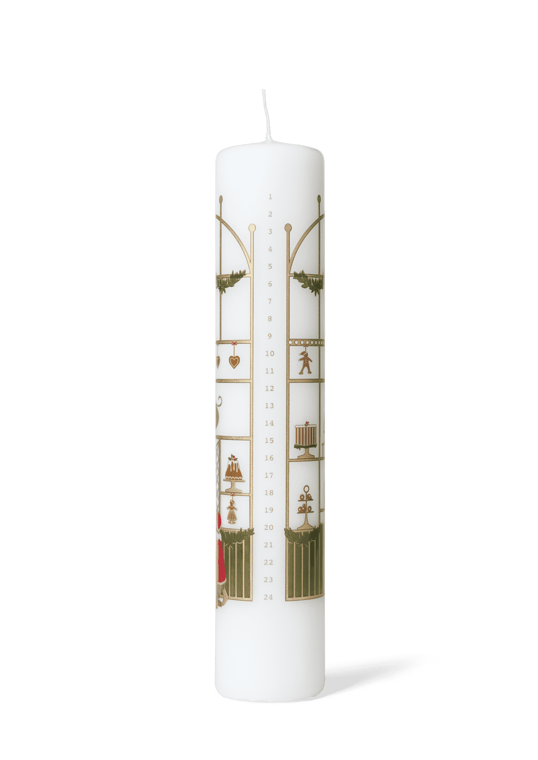 Holmegaard Christmas Advent Candle 2023 Ø5cm / 2" in multi *