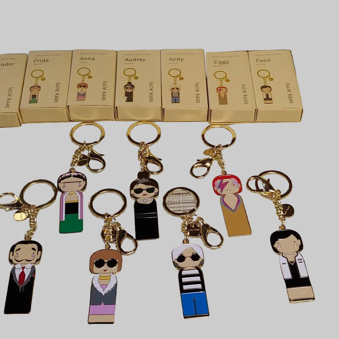 Sketch.inc Keychains by Lucie Kaas