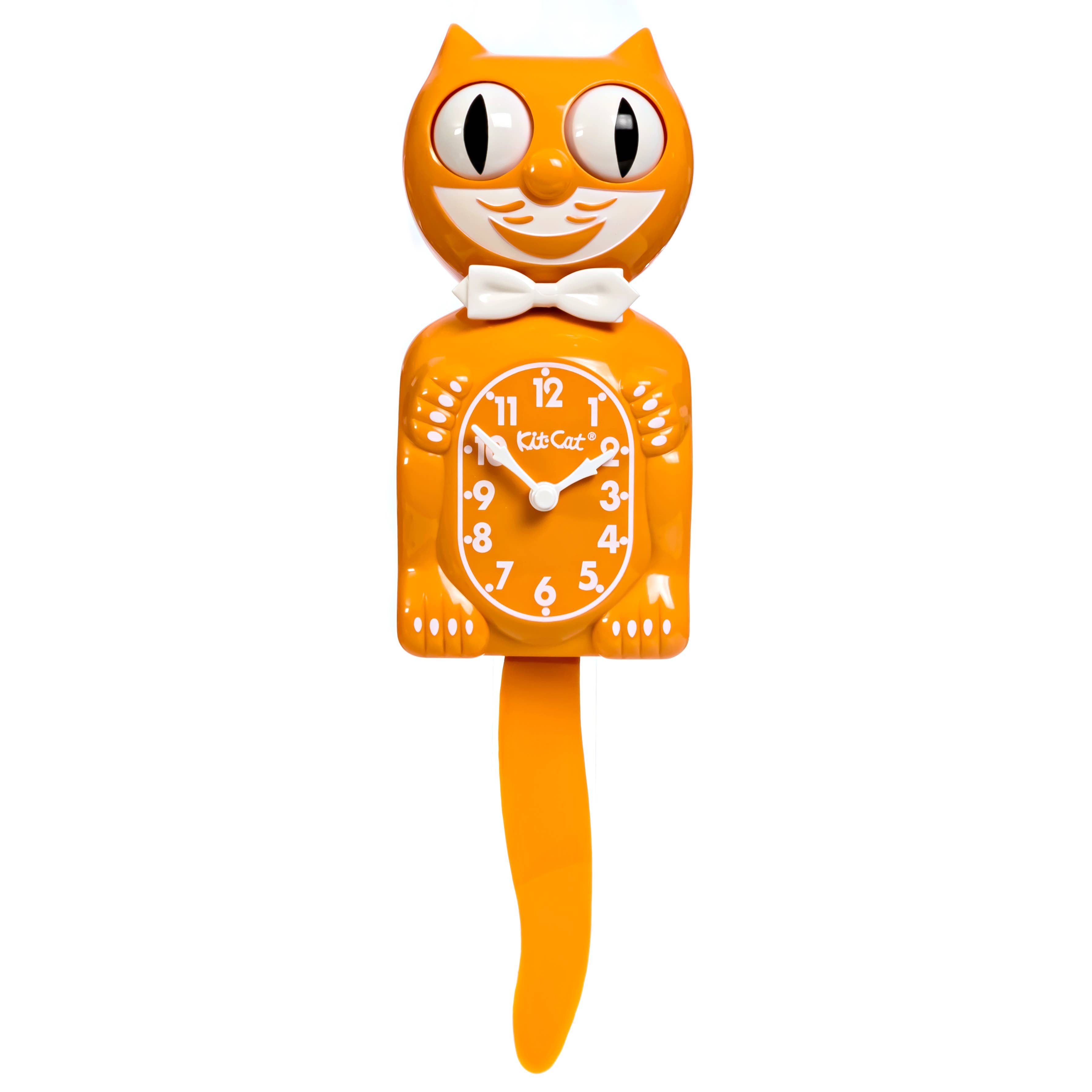 Festival Orange Kit Cat Klock