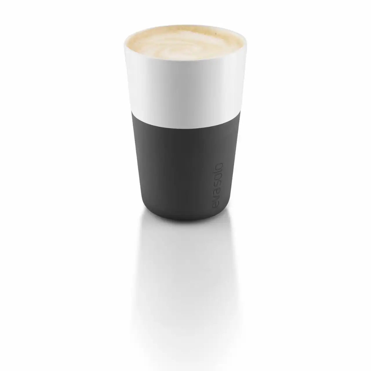 Cafe Latte tumbler - 2 PCS. - CARBON BLACK