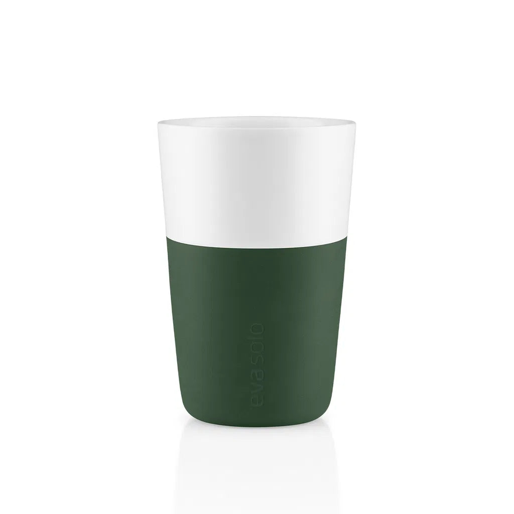 2 Cafe Latte tumblers Emerald green
