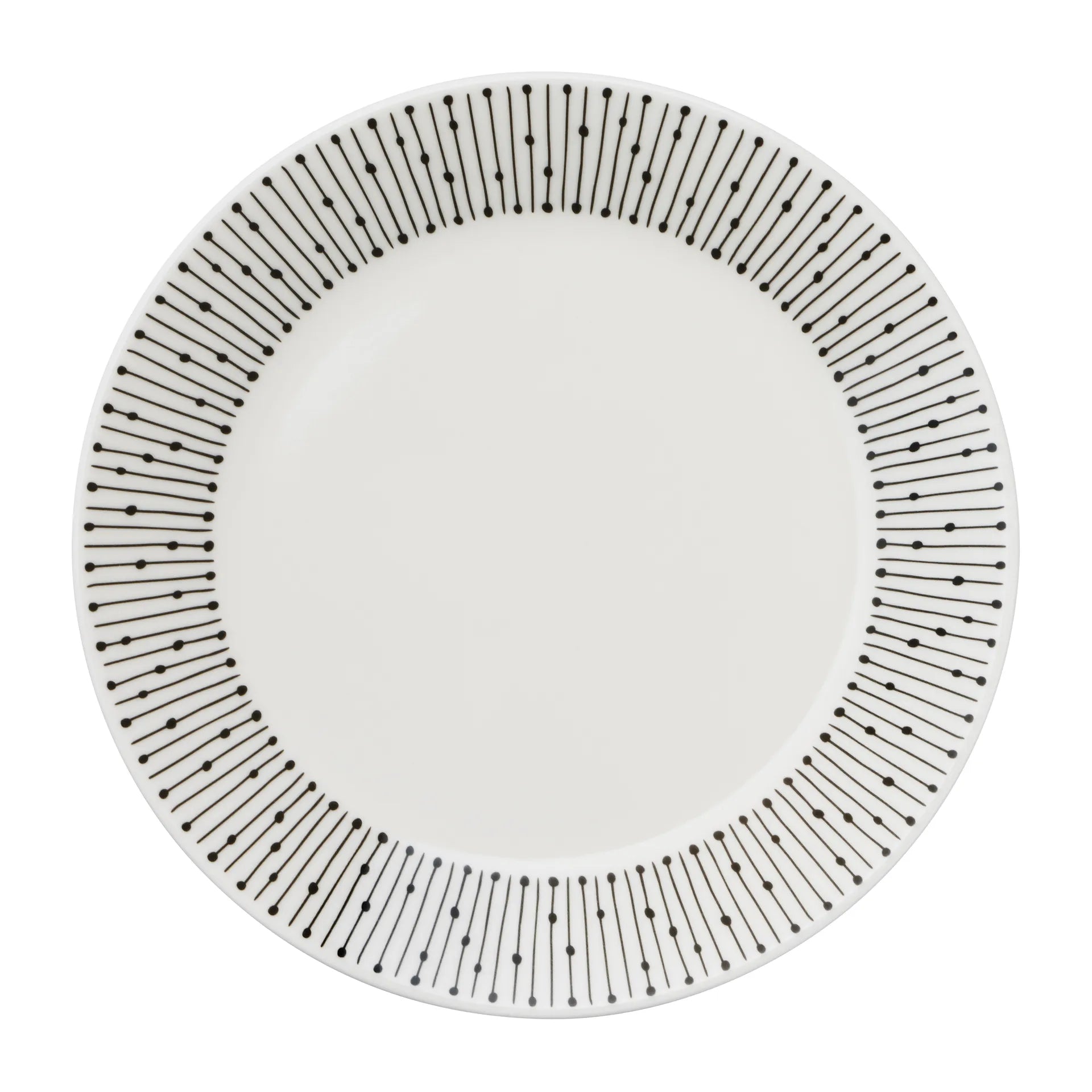 Mainio Sarastus plate Ø15 cm - Black-white