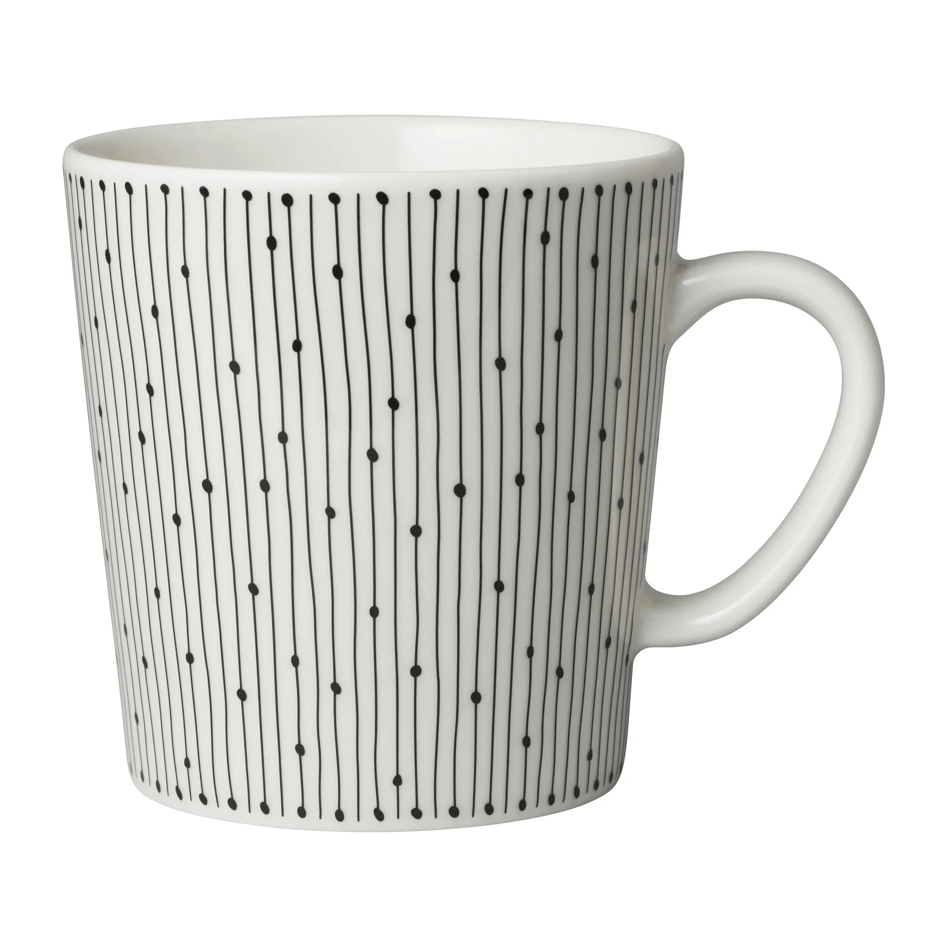 Mainio Sarastus mug 30 cl - Black-white