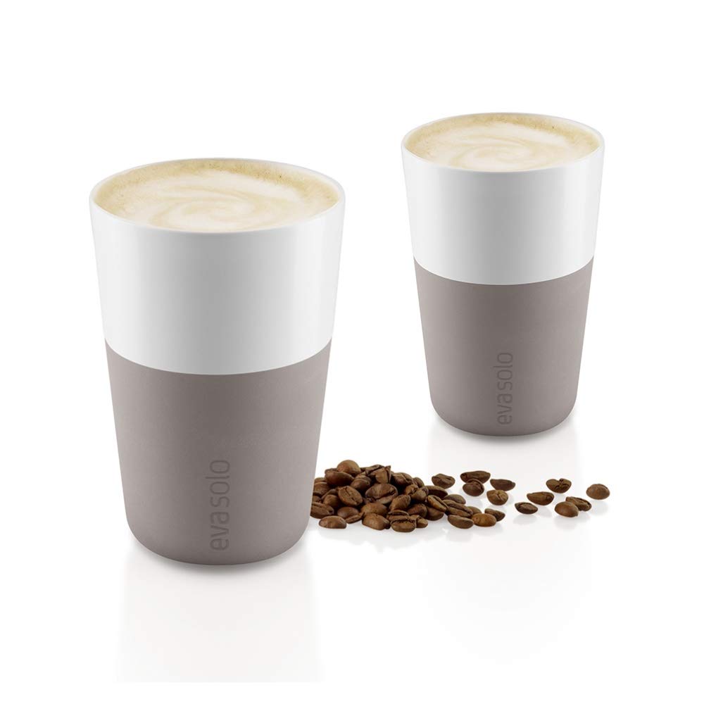 2 Cafe Latte tumblers Warm Grey