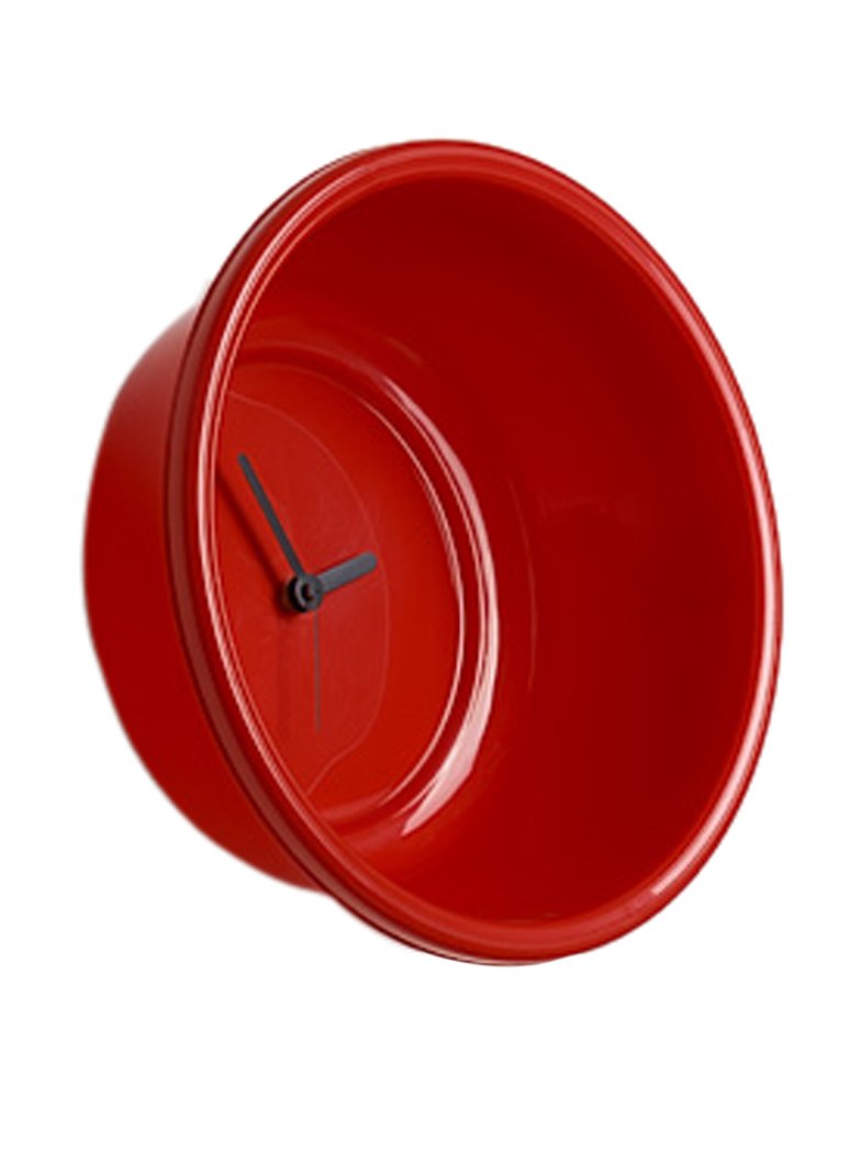 Wall clock Catino Red