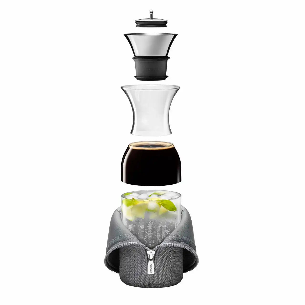 Fridge carafe 1.0 l Navy blue