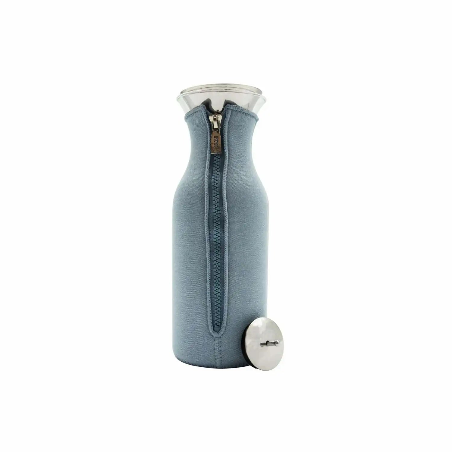 Fridge Carafe with Cover, 1.0L Blue sk