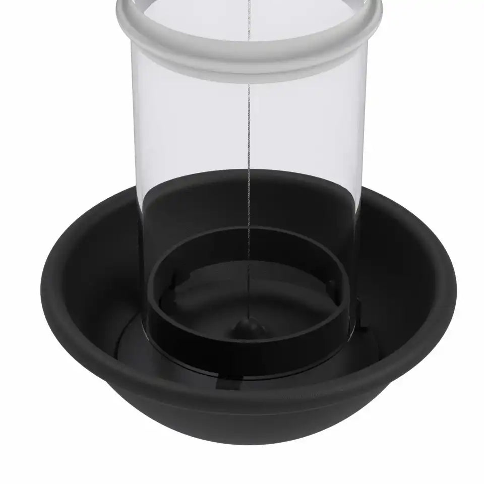 De luxe birdfeeder black