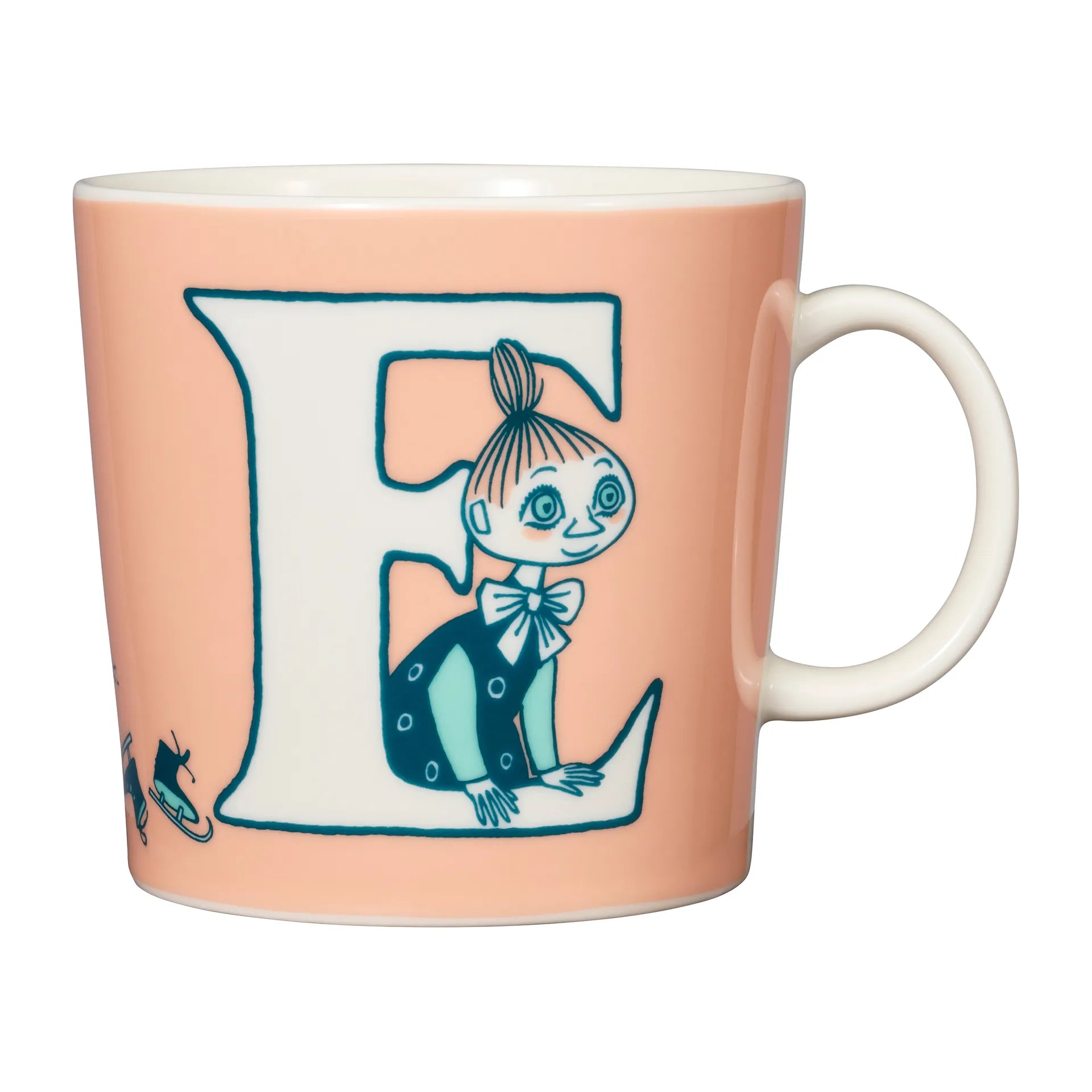 Moomin mug 0,4L  13.5oz ABC Letter E