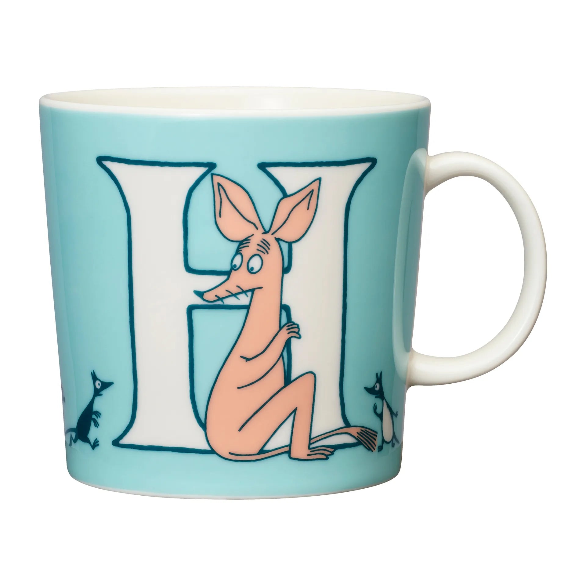 Moomin mug 0,4L  13.5oz ABC Letter H