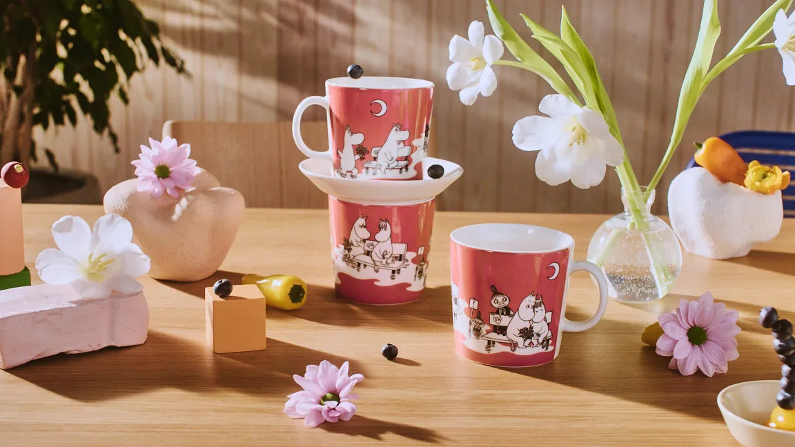 Moomin mug special LARGE 400ml Pink