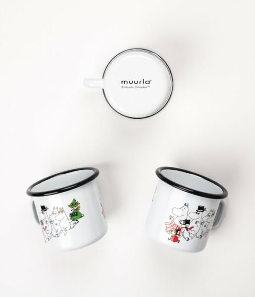 Moomin enamel mug Colors Moominvalley 2,5dl