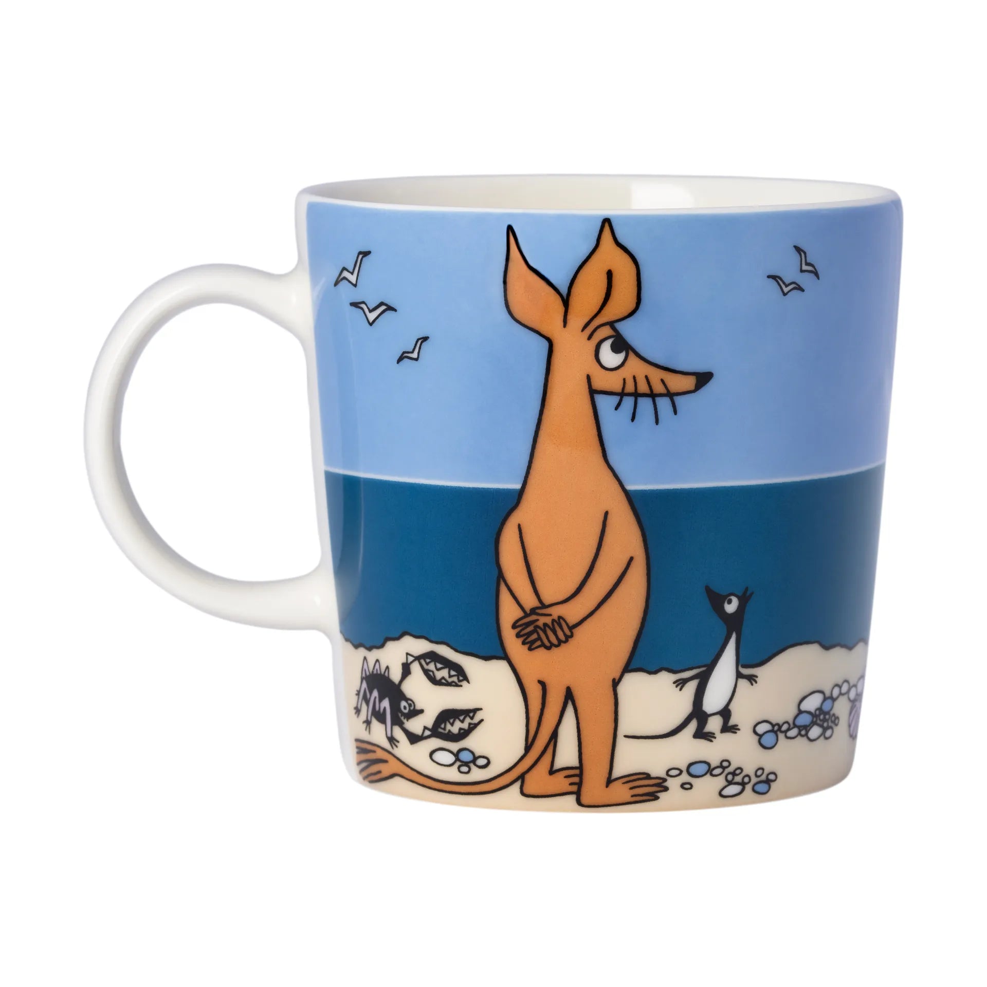 Moomin Arabia / iittala mug 300ml  / 10oz  Sniff blue