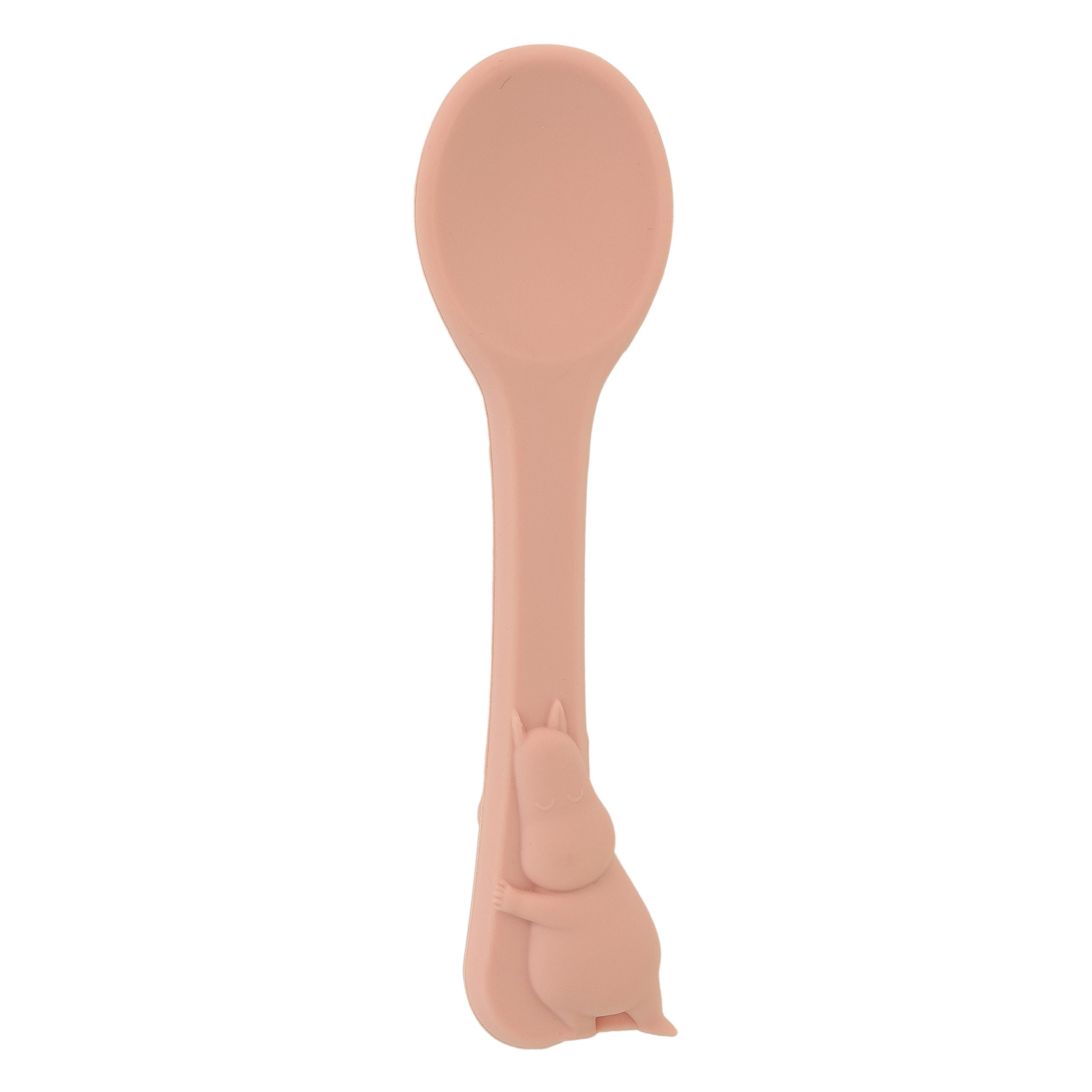 Moomin Silicone, Single Spoon, Lovely Pink